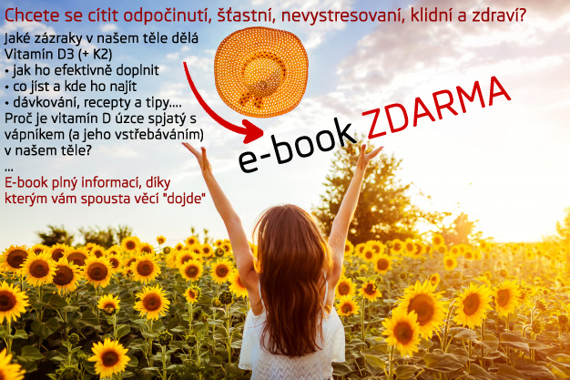 Stáhněte si E-BOOK ZDARMA – vitamín D, K, hořčík a vápník